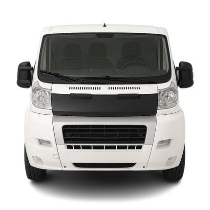 Haubenbra Steinschlagschutz für Fiat Ducato Boxer Jumper 2006-2014 Schwarz Halb