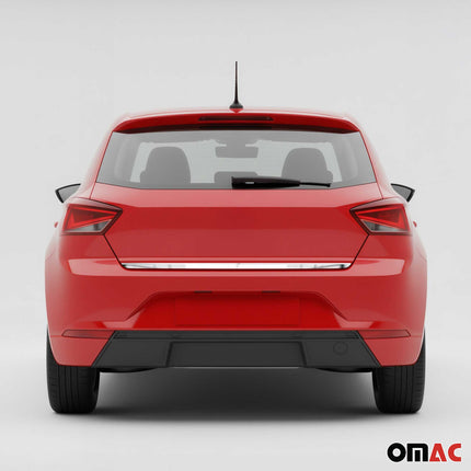 Kofferraumleiste Heckklappe Leiste für Seat Ibiza 2017-2021 Edelstahl Chrom
