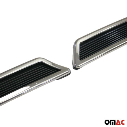 Stoßstangen Diffusor Auspuffrahmen für Renault Megane 2016-2022 Edelstahl Chrom