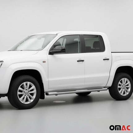Türgriff Blende Türgriffkappen für VW Amarok 2010-2021 4-Tür Edelstahl Dunkel 8x