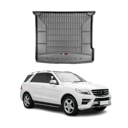 OMAC Gummi Kofferraumwanne für Mercedes GLE W292 2015-2019 außer Hybrid Schwarz