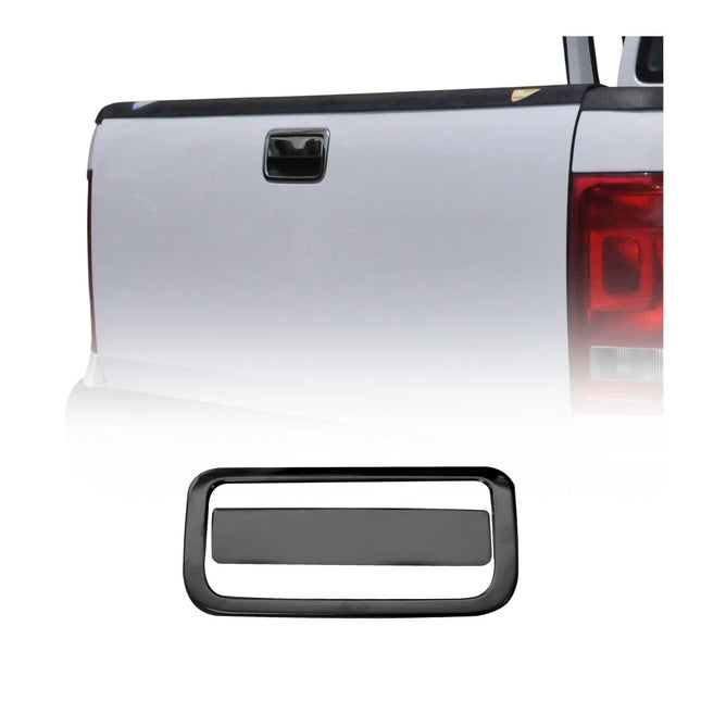 Kofferraumöffner Blenden für VW Amarok 2010-2016 Dunkles Chrom Edelstahl 2 tlg