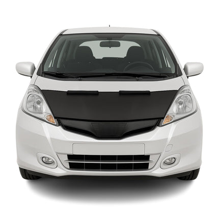 Haubenbra Steinschlagschutz Bonnet Bra für Honda Jazz GE 2009-2014 Schwarz Halb