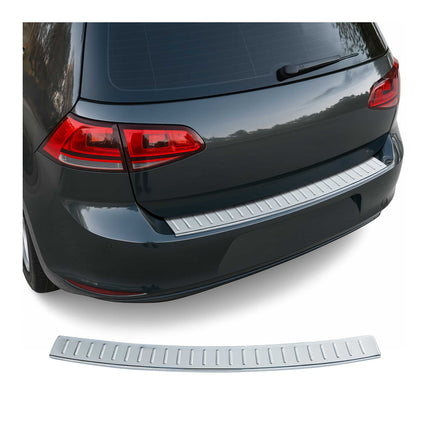 Ladekantenschutz Stoßstange für VW Golf Sportsvan mk7 2012-2019 Edelstahl Chrom