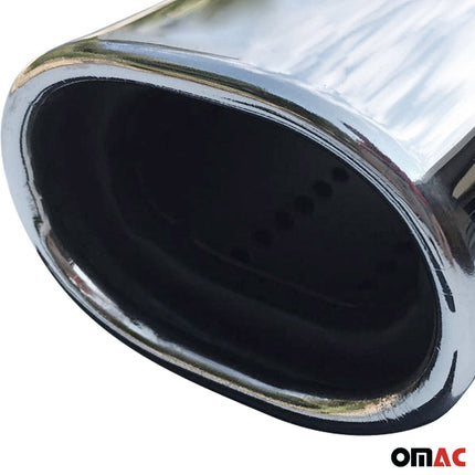 Auspuffblende Endrohr für Kia Rio Sorento Optima 2000-2026 Edelstahl 53-59mm