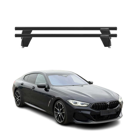 Menabo Dachträger für BMW 8er Gran Coupe G16 G15 2018-2026 Aluminium Schwarz 2x