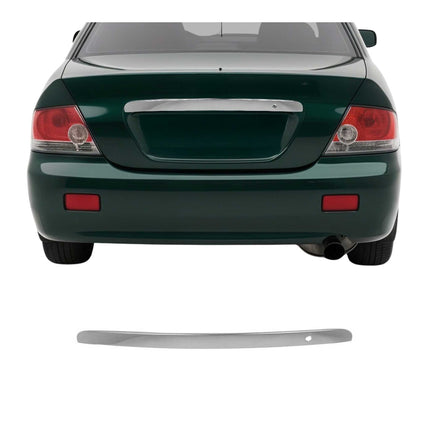 Kofferraumleiste Heckleiste für Mitsubishi Lancer 2003-2007 Edelstahl Chrom