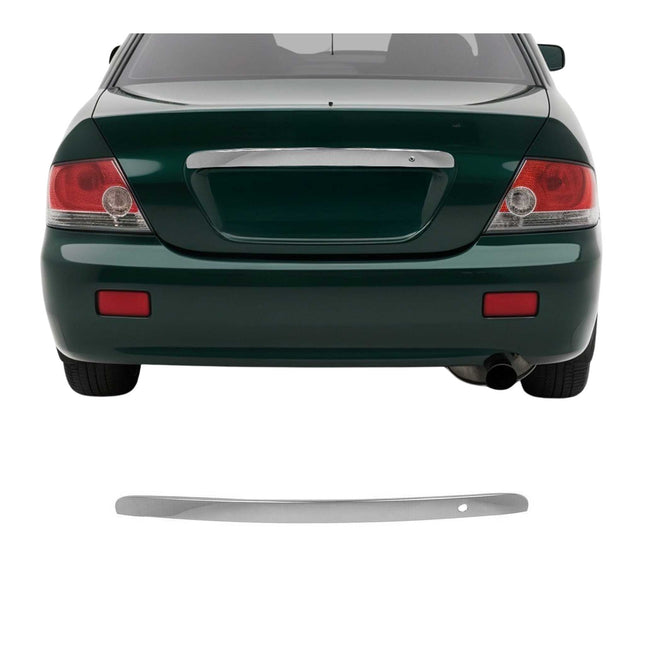 Kofferraumleiste Heckleiste für Mitsubishi Lancer 2003-2007 Edelstahl Chrom