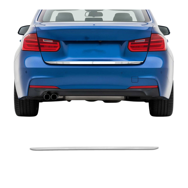 Kofferraumleiste Heckleiste für BMW 3er F30 Stufenheck 2012-2019 Edelstahl