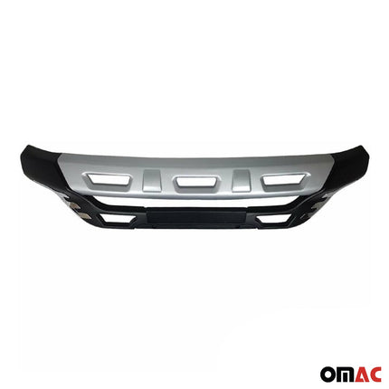 Heckdiffusor Stoßstange Heckansatz für Hyundai ix35 2010-2012 Silber Schwarz 2x