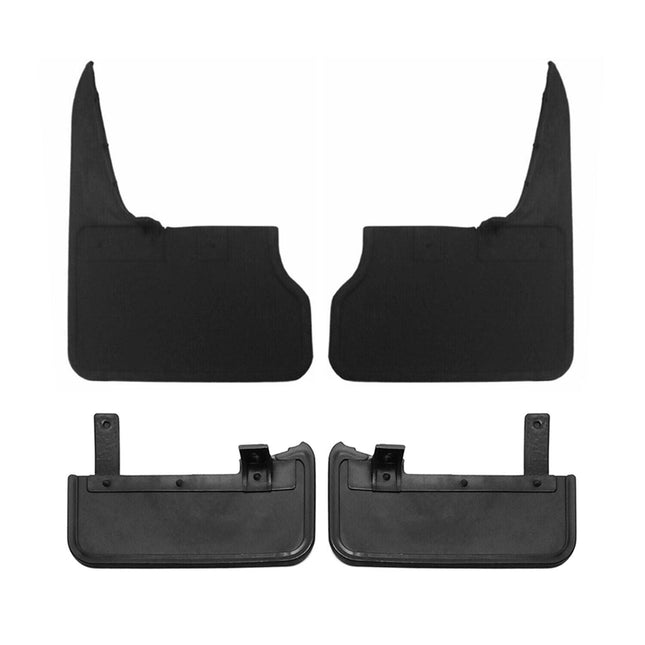 Schmutzfänger Kotflügel für VW Transporter Multivan T5 2003-2015 ABS Schwarz 4x