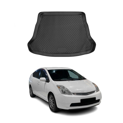 Kofferraummatte Kofferraumwanne für Toyota Prius 2015-2022 Gummi TPE Schwarz