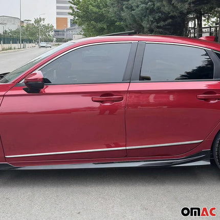Seitentürleiste Türschutzleiste für Honda Civic Limo 5tür 2022-2026 Chrom 4x