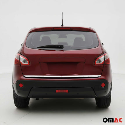 Kofferraumleiste Heckleiste für Nissan Qashqai J11 2014-2021 Chrom Gebürstet