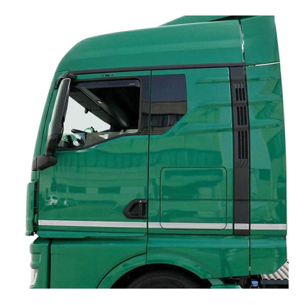 Windabweiser Regenabweiser für Volvo FH12 FH16 1995-2013 Dunkel Acryl 2tlg