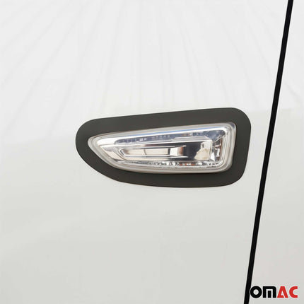 Blinkerrahmen Signalblende Seitenblinker für Opel Astra J 2010-2015 Chrom Dunkel