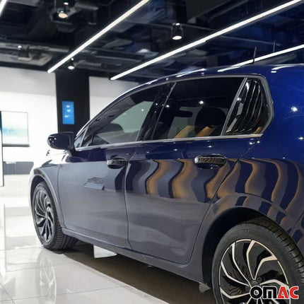 Fensterleisten Zierleisten für VW Golf 8 2019-2026 Edelstahl Chrom 6tlg