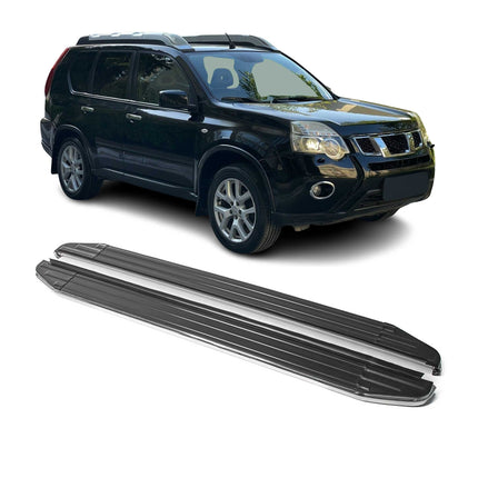 Trittbretter Seitenschweller für Nissan X-Trail 2007-2015 ABE Alu