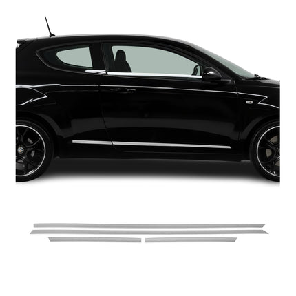 Seitentürleiste Türschutzleiste für Skoda Citigo 5tür 2011-2020 Edelstahl 4x