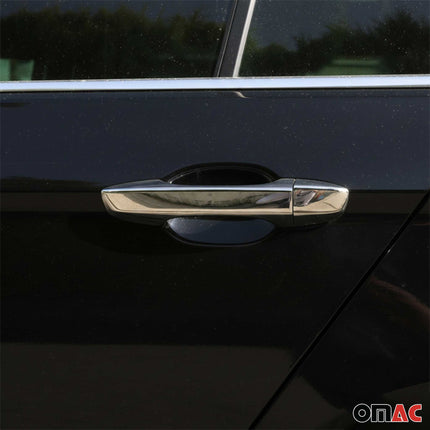 Chrom Türgriff Blende für VW Touareg 2010-2015 Edelstahl 8tlg