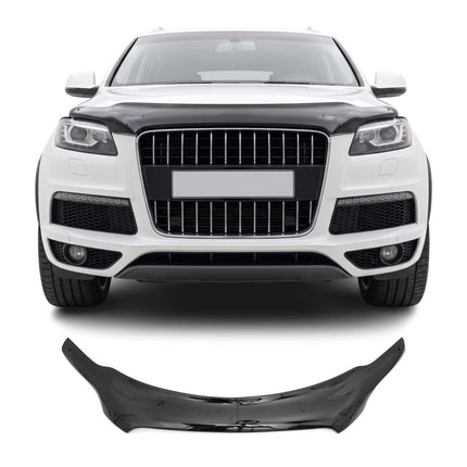 Motorhaube Deflektor Insekten Steinschlagschutz für Audi Q7 4LB 2006-2015 Dunkel