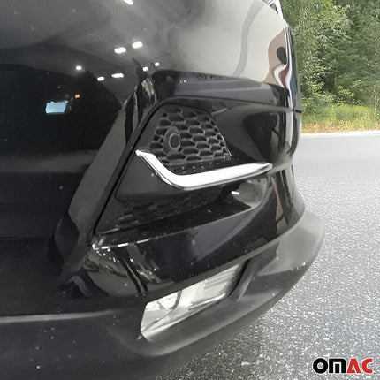 Nebelscheinwerfer Rahmen Chrom für Nissan Qashqai J11 2017-2021 Edelstahl 2x