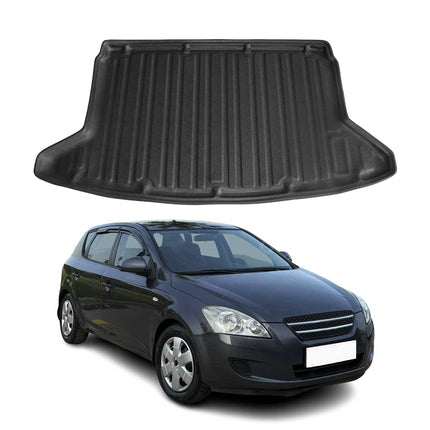 Kofferraumwanne Laderaumwanne für Kia Ceed 2006-2012 Schrägheck Gummi TPE