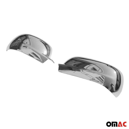 Spiegelkappen Spiegelabdeckung für VW Golf Cabriolet 1998-2002 Chrom ABS Silber