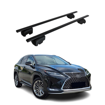 Dachträger Gepäckträger für Lexus RX 2016-2022 Grundträger ABE Metall Schwarz