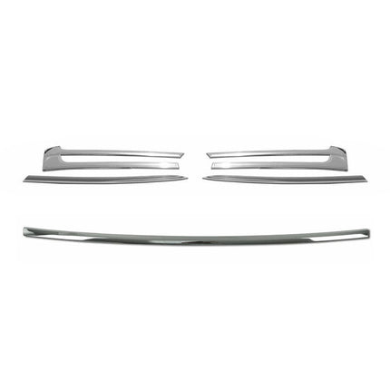 Kühlergrill Grillleisten für VW Multivan T5 2009-2015 Edelstahl Satz Chrom 4x