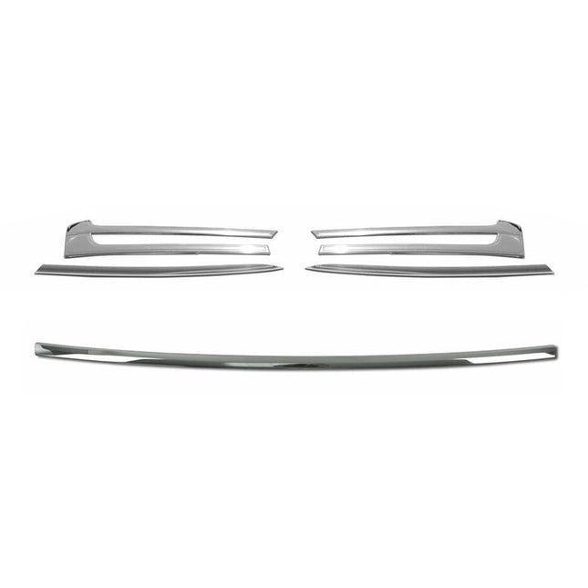 Kühlergrill Grillleisten für VW Multivan T5 2009-2015 Edelstahl Satz Chrom 4x