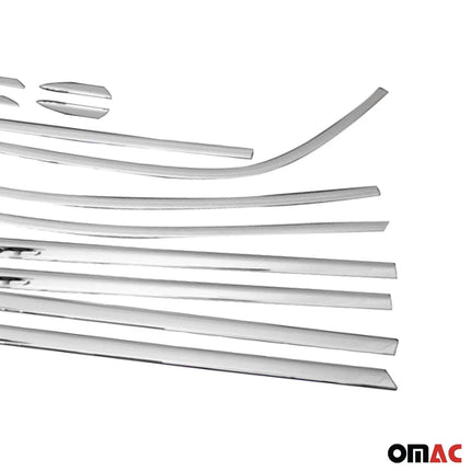 Fensterleisten Zierleisten für Renault Megane 2015-2020 Edelstahl Chrom 12tlg