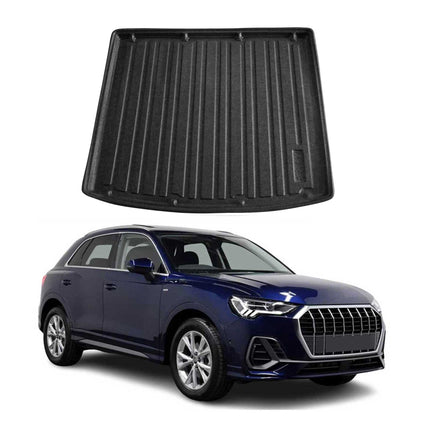 Kofferraumwanne Laderaumwanne für Audi Q3 F3B 2018-2025 Gummi TPE Schwarz