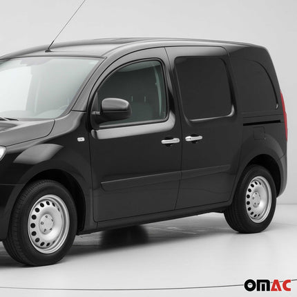 Chrom Türgriff Blende für Renault Kangoo 2008-2020 3-Tür Edelstahl 6tlg