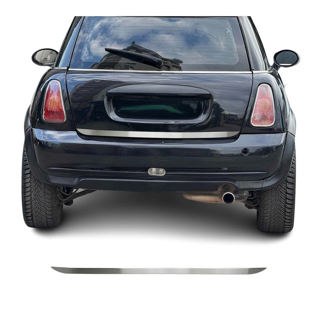Kofferraumleiste Heckklappe Leiste für Mini Cooper R58 2011-2015 Chrom Gebürstet