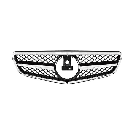 Kühlergrill Grill Frontgrill für Mercedes C Klasse W204 2011-2014 Silber
