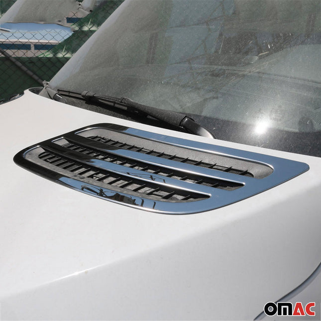 Kühlergrill Leisten Grillleisten für Mercedes Sprinter W907 2018-2026 Chrom 2x