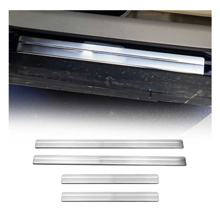 Einstiegsleisten Türschweller für Nissan Navara 2005-2015 Edelstahl Chrom 4tlg
