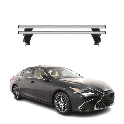 Menabo Dachträger Grundtäger für Lexus ES XZ10 2019-2025 50kg Alu Silber 2 tlg