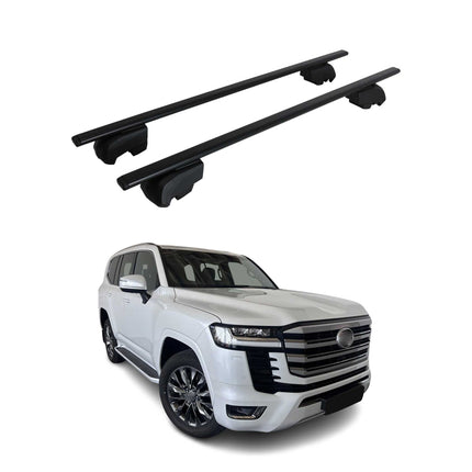 Dachträger Grundtäger für Toyota Land Cruiser J250 2024-2026 75kg Metall Schwarz