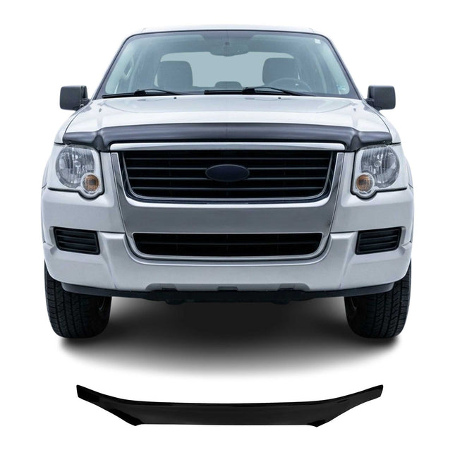 Motorhaube Deflektor Insekten Steinschlagschutz für Ford Ranger 2006-2009 Dunkel