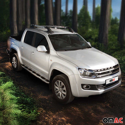 Dachreling & Dachträger Satz für Mazda BT-50 2007-2012 Alu Grau 4x