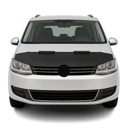 Schwarz Halb Haubenbra Steinschlagschutz Bonnet Bra für VW Sharan 2010-2015