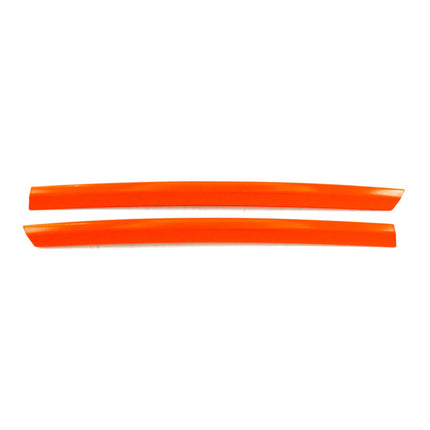 Kühlergrill Grillleisten für VW T6 2015-2019 Highline Edelstahl Orange 2tlg
