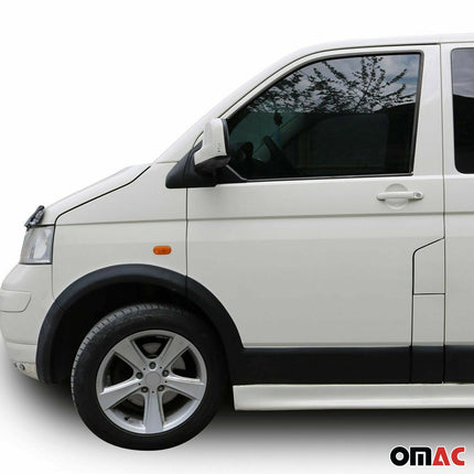 Radlaufschutz Kotflügel für VW T5 2003-2015 1 L1 Kurzer ABS Schwarz 11tlg