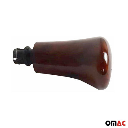 Schaltknauf Schaltknopf für VW Caddy 2003-2015 6 Gang Edelholz Wurzelholz