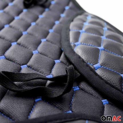 Schonbezug Sitzauflage für BMW I3 I4 IX Z3 Z4 Kunstleder Schwarz Blau