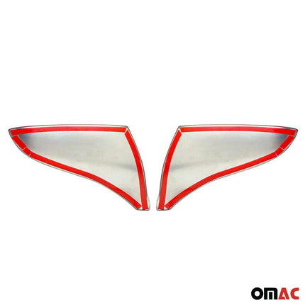 Spiegelkappen Spiegelabdeckung für Hyundai ix35 2010-2015 Edelstahl Chrom 2tlg