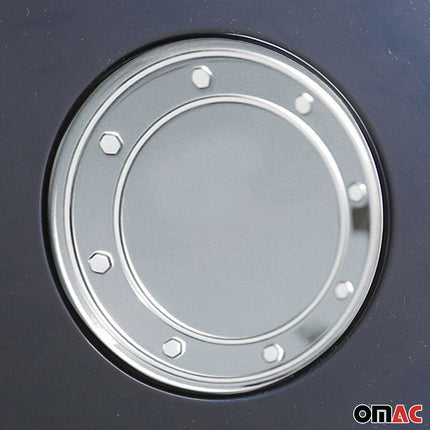 Tankdeckel Blenden Tankverschluss für VW Golf 1997-2003 Edelstahl Chrom Chrom