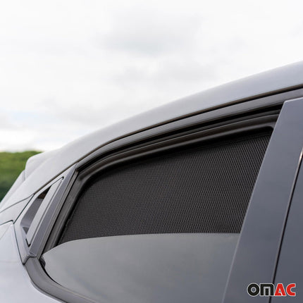Sonnenschutz Seitenfenster für Nissan Juke 2019-2026 Heckscheibe 2tlg Schwarz